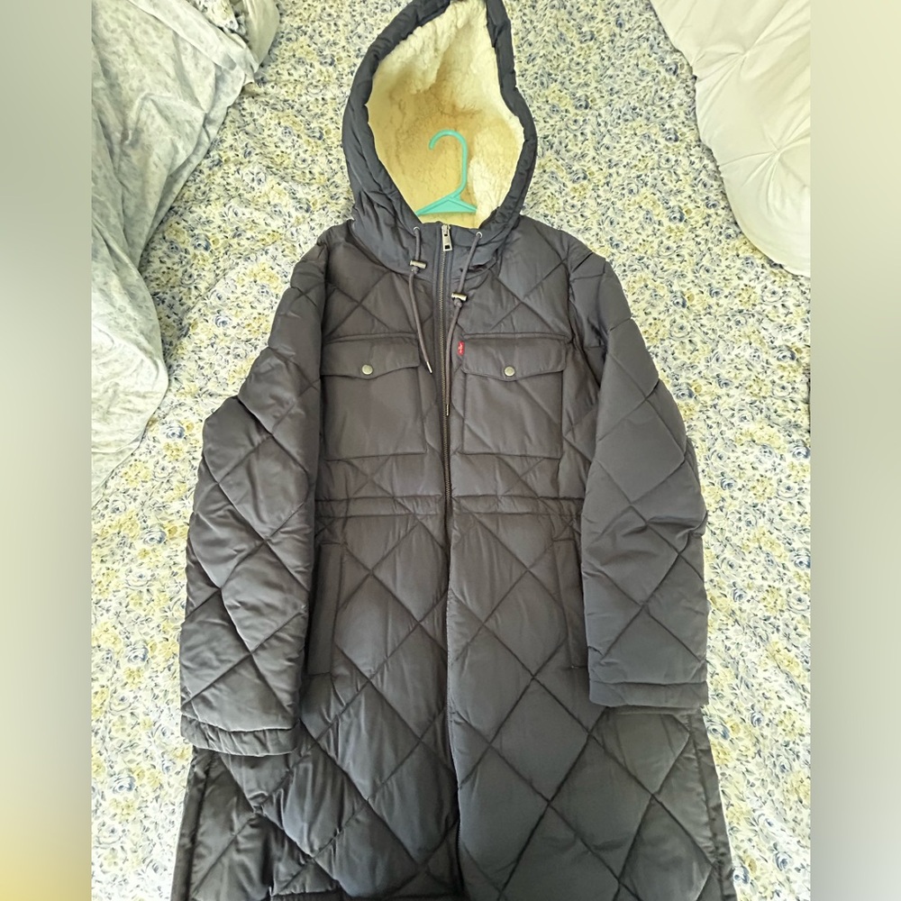 Navy Blue XL Levi’s Straus Winter Coat